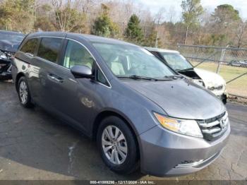  Salvage Honda Odyssey