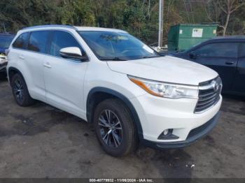  Salvage Toyota Highlander