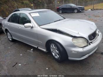  Salvage Mercedes-Benz S-Class