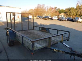  Salvage Kaufmann 10  Utility Trailer