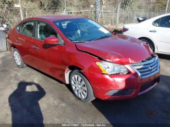  Salvage Nissan Sentra