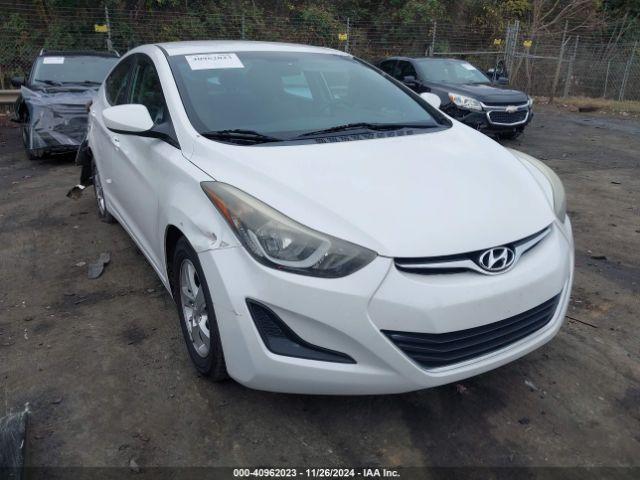  Salvage Hyundai ELANTRA