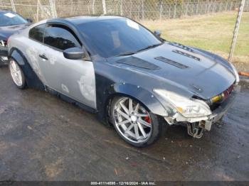  Salvage INFINITI G37