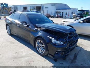  Salvage INFINITI Q50