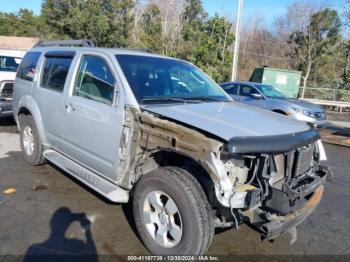  Salvage Nissan Pathfinder