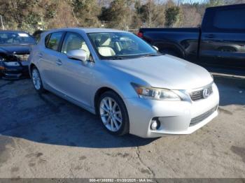  Salvage Lexus Ct