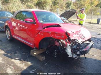  Salvage Volkswagen Beetle