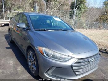  Salvage Hyundai ELANTRA