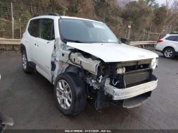  Salvage Jeep Renegade