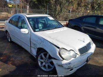  Salvage Mercedes-Benz C-Class