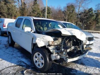  Salvage Honda Ridgeline