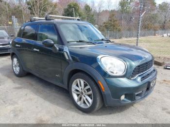  Salvage MINI Cooper S Countryman