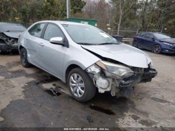  Salvage Toyota Corolla