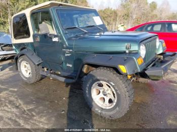  Salvage Jeep Wrangler