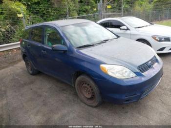  Salvage Toyota Matrix