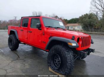  Salvage Jeep Gladiator
