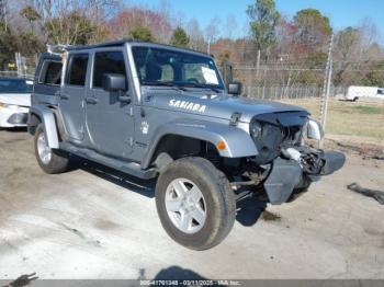  Salvage Jeep Wrangler