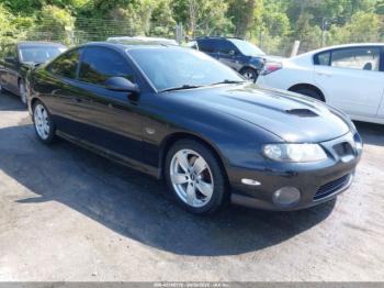  Salvage Pontiac GTO