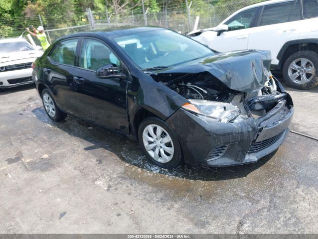  Salvage Toyota Corolla