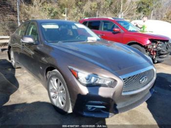  Salvage INFINITI Q50