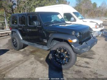  Salvage Jeep Wrangler