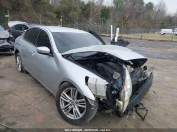  Salvage INFINITI G37