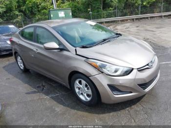  Salvage Hyundai ELANTRA