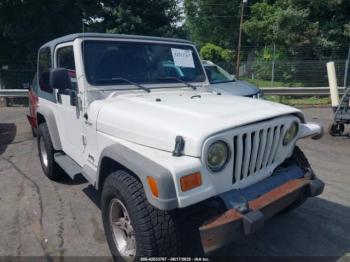  Salvage Jeep Wrangler