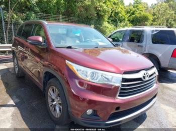  Salvage Toyota Highlander
