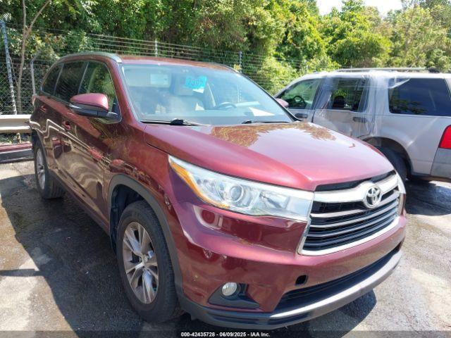  Salvage Toyota Highlander