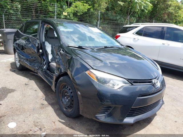  Salvage Toyota Corolla