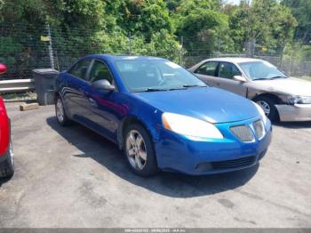  Salvage Pontiac G6