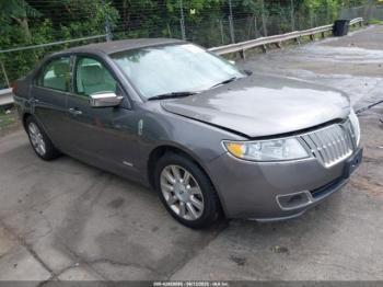  Salvage Lincoln MKZ Hybrid