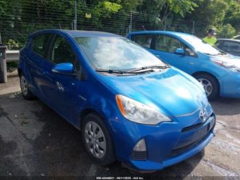  Salvage Toyota Prius c