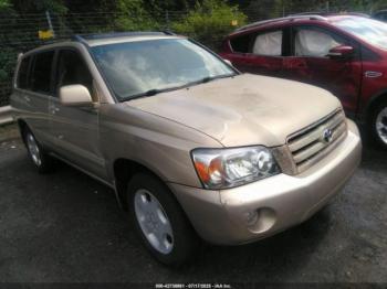  Salvage Toyota Highlander