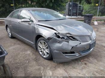  Salvage Lincoln MKZ Hybrid