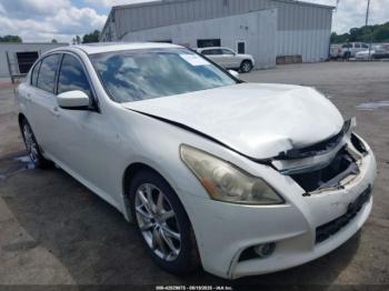  Salvage INFINITI G37x