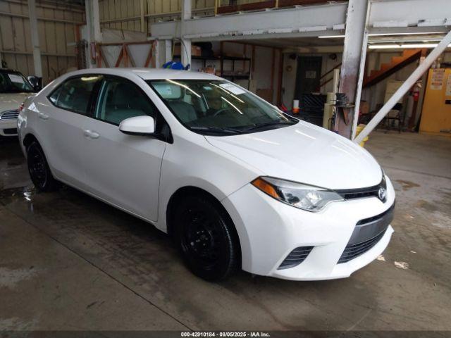  Salvage Toyota Corolla