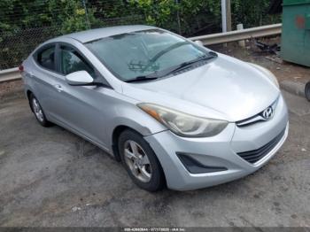  Salvage Hyundai ELANTRA