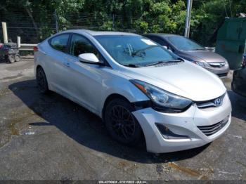  Salvage Hyundai ELANTRA