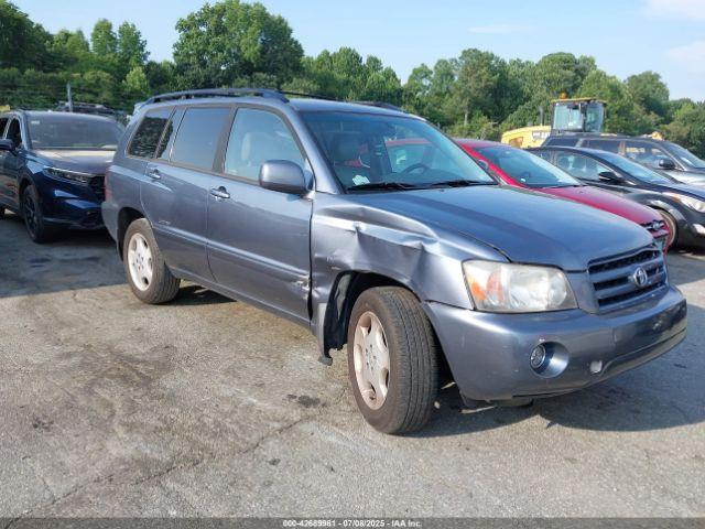  Salvage Toyota Highlander