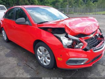  Salvage Chevrolet Cruze
