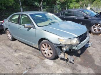  Salvage Lincoln MKZ
