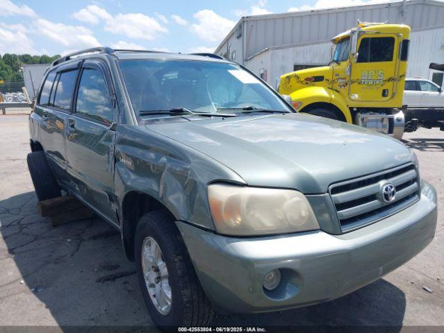  Salvage Toyota Highlander