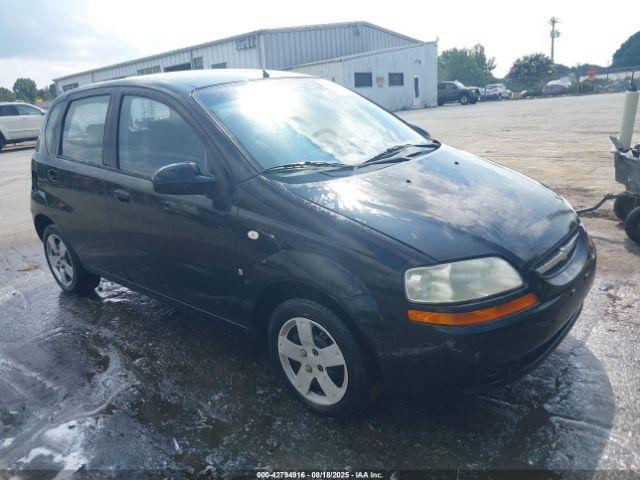  Salvage Chevrolet Aveo 5