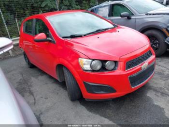 Salvage Chevrolet Sonic