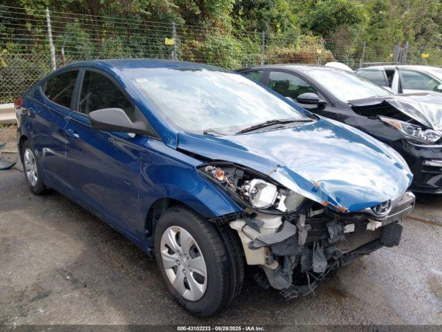  Salvage Hyundai ELANTRA