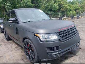  Salvage Land Rover Range Rover