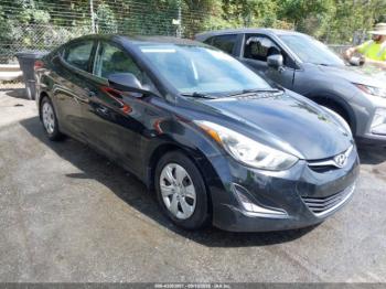 Salvage Hyundai ELANTRA