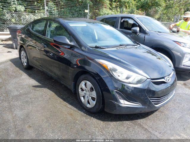  Salvage Hyundai ELANTRA